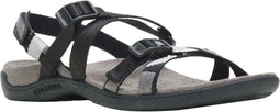 Merrell District 3 Backstrap Web Sandaal - Wandelsandalen - Merrell Air Cushion™ - Zwart - Maat 39