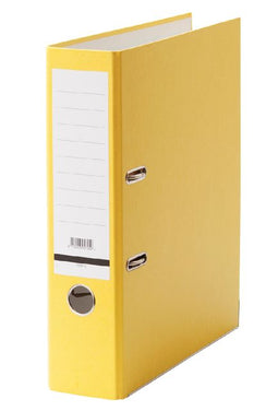 Qbasic - Ordner A4 80mm karton geel