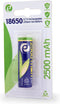 Gembird EG-BA-18650-10C/2500 - Li-Ion batterij 2500mAh - 3.7V 25A