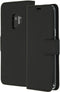 Selencia Galaxy S9 - Flip cover - Krasbestendig Schokbestendig - Zwart