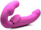 XR Brands Evoke Ergo Fit - Strapless Strap-On met Afstandsbediening - 3 Snelheden en 7 Pulsatiepatronen