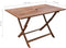 vidaXL - Tuintafel - inklapbaar - 120x70x75 - cm - massief - acaciahout