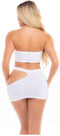 FEMME SEAMLESS 2PC SET WHITE, OS