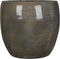 Mica Decorations Lester Bloempot - H35 x Ø38 cm - Terracotta - Donkergrijs