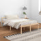 vidaXL - Seniorenbed - massief - grenenhout - 140x200 - cm