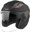 YM-627 Jethelm - Open Face Motorhelm - Matzwart - Maat M