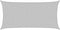 vidaXL - Zonnezeil - 3,5x2 - m - 100% - polyester - oxford - lichtgrijs