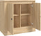vidaXL - Dressoir - 70x35,5x67,5 - cm - bewerkt - hout - sonoma - eikenkleurig