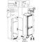 Beko BCNA306E4SN - Inbouw Koel-vriescombinatie - 285 liter - Wit