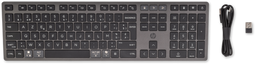HP 720 - Draadloos Toetsenbord - Oplaadbaar - Multi-device - Azerty BE - Nightfall Black