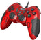 Genesis MANGAN 200 - Gamepad - 15 knoppen met trillingen - Rood