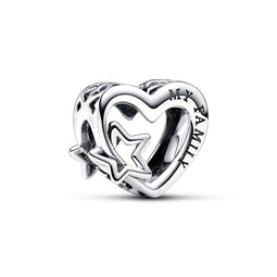 Pandora Bedel Familie, Hart & Ster 792829C00