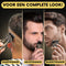 Sansbeauté 7-in-1 Baardtrimmer - Tondeuse met 9 opzetstukken - Waterproof - Gold + Standaard