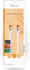 Nedis CAT6a netwerkkabel - S/FTP - RJ45 Male - RJ45 Male - 2.00 m - Snagless - Rond - LSZH - Wit - Doos