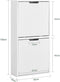 SoBuy FSR204-W - Schoenenkast - Ultradun 19 cm diep - Wit