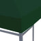 vidaXL - Prieeldak - 310 - g/m² - 4x3 - m - groen