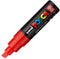 Markeerstift POSCA PC-8K Rood (6 Stuks)