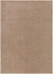 vidaXL - Vloerkleed - kortpolig - 140x200 - cm - bruin