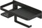Tiger Caddy - Wc rolhouder met planchet - Antibacteriële poedercoating - Zwart