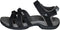 Teva W TIRRA LEATHER - Wandelsandalen - Blokhak - Kleur BLACK