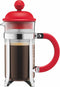 Bodum Caffettiera - Cafetiere 1 Liter - 8 Kops - Rood