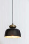 WOOOD Exclusive Linne Hanglamp - Metaal - Zwart - 34x31x31