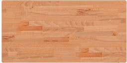vidaXL - Wastafelblad - 80x40x2,5 - cm - massief - beukenhout