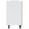vidaXL - Onderkast - 40x46x81,5 - cm - bewerkt - hout - artisanaal - eikenkleur