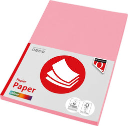 Kopieerpapier quantore col-100 a4 80gr lichtroze | 10 stuks