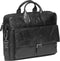 Justified Leren Laptoptas 15 inch Everest 2-Vaks Zwart