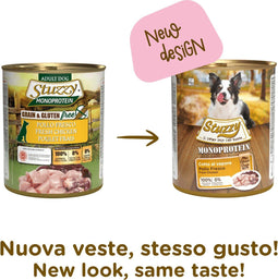 Stuzzy Hondenvoer Monoprotein Kip 800 gr