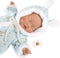 Llorens mini babypopje soft body Baby Bo slapend 31 cm