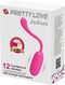 PRETTYLOVE - Vibrating Egg Julius Usb Silicone Pink