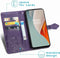 iMoshion Hoesje Geschikt voor OnePlus Nord N100 Hoesje Met Pasjeshouder - iMoshion Mandala Bookcase - Paars