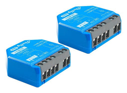 SHELLY 1 Gen4 - Slimme schakelaar - Blauw (2 stuks)