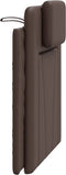 vidaXL - Hoofdbordkussen - 90 - cm - kunstleer - bruin