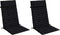 vidaXL - Stoelkussens - 2 - st - hoge - rug - ruitpatroon - oxford - stof - zwart