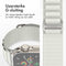 imoshion Nylon Alpine bandje - Geschikt voor Apple Watch 1, 2, 3, 4, 5, 6, 7, 8, 9, 10, SE, Ultra (2) - 44/45/46/49 mm - Wit - One Size