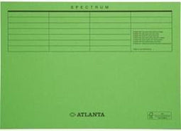 Gelijkzijdige dossieromslagen, groen A4