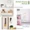 Coast - Rechthoekige full body spiegel - Hangende haken voor deur 33x119cm - Wit