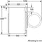 Bosch WAS28495NL - Wasmachine - 9 kg - 1400 RPM - AquaStop - Wit