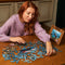 UNIDRAGON Houten Puzzel Voor Volwassenen Woosaic - Glinsterende Schildpad - 1000 stukjes - 60x44 cm