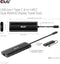 Club 3D CSV-1597 - USB-C 8-in-1 MST Dock - Dual 4K60Hz HDMI/DP - Zwart