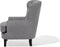 Fauteuil VIBORG II Stof Lichtgrijs