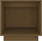 vidaXL - Nachtkastje - 40x30x40 - cm - massief - grenenhout - honingbruin