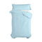 Happy Friday Duvet cover set 2 pieces Basic 155x220 cm (Single) Blue