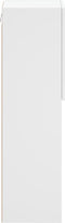 vidaXL - Tv-meubels - met - LED-verlichting - 2 - st - 30,5x30x102 - cm - wit