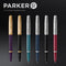 Parker 51 vulpen | zwarte behuizing met chromen trim | medium punt met zwarte inktpatroon | geschenkverpakking