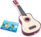 New Classic Toys® Houten Speelgoedgitaar - Speelgoedinstrument - Inclusief muziekboekje - Bruin/Naturel