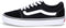 VANS WM Ward - Lage sneakers - Suède/canvas - Zwart/wit - Maat 40